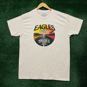 Eagles Men's White Graphic Tee